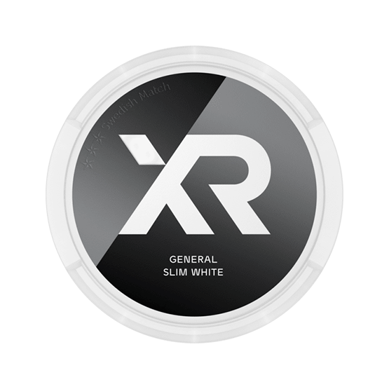 XR General Slim White Portionssnus -10 Pack