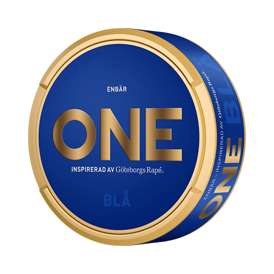 ONE Blå White Portion -10 Pack