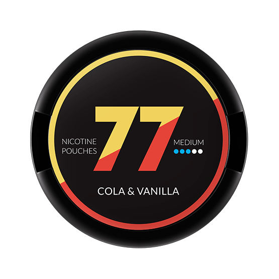77 Nicotine Pouches Cola & Vanilla -10 Pack